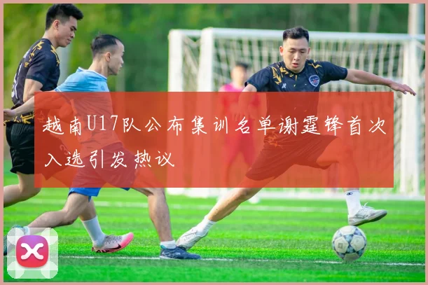 越南U17队公布集训名单谢霆锋首次入选引发热议